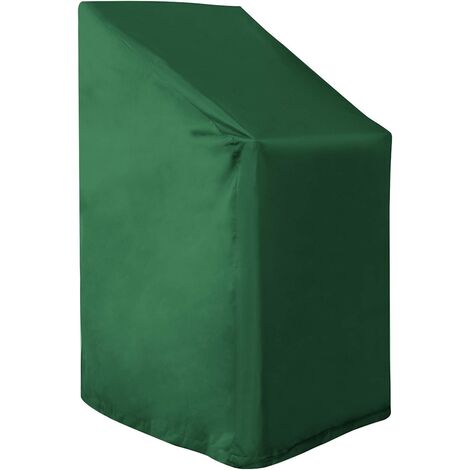 WOLTU Housse de Protection Housse de Chaises de Jardin en Oxford 600D, Couverture de Meubles de Jardin, 68x96x110/150cm, Bâche Extérieure Anti-UV Imperméable, Indéchirable, Résistance au Froid
