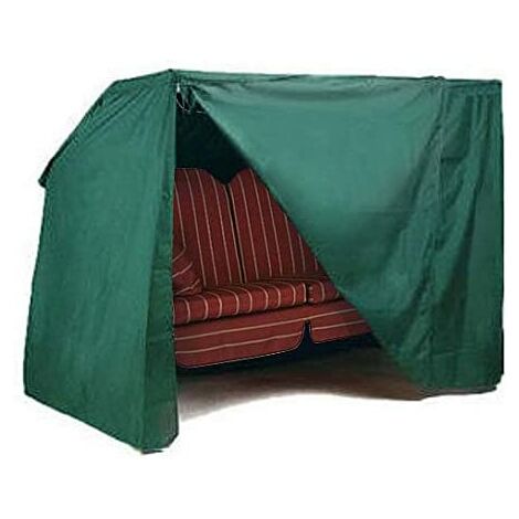 Woltu – Housse de protection pour meubles de jardin 150x215x150cm – Tissu PE 100g/m² résistant aux UV et à l'eau – Fixation avec cordon intégré