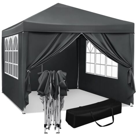 Woltu – Tonnelle pliante 3x3m – Tissu Oxford 210D imperméable – Protection UV 50+ – Hauteur réglable – Pour événements extérieurs