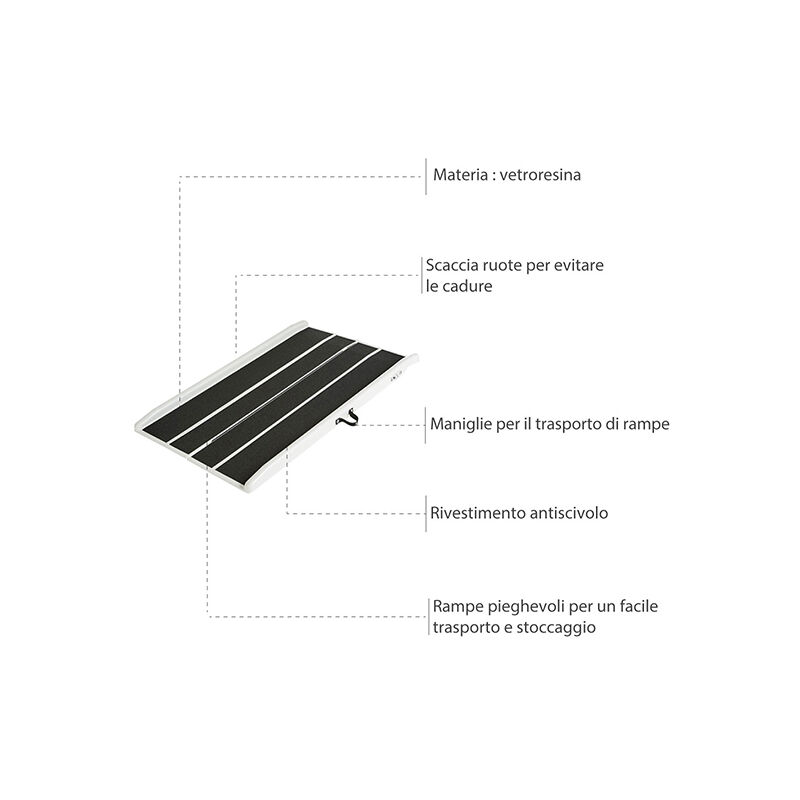 Rampa per disabili h23703