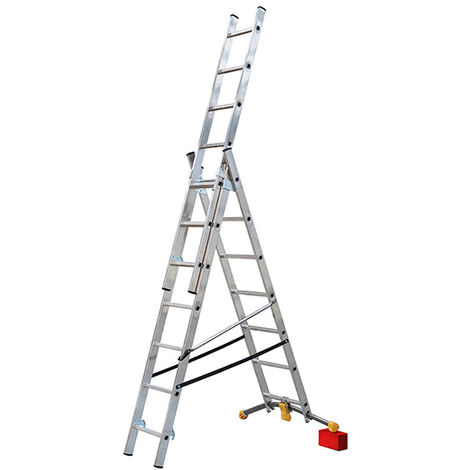 Scala componibile 3x9 pioli - Lunghezza massima 6.30m - 1422-801