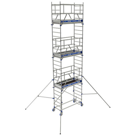 Trabattello 4 piani - Altezza max. di lavoro 9.85m - 22403680