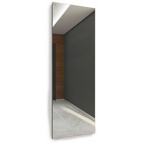 Radiatore Case slim specchio acqua calda contorno nero - HxL : 1360x520mm - 523 Watt - CAS1360/520SMZXN