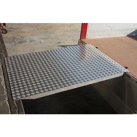 Rampa banchina 1000mm - Alt. raggiung. 50 a 120mm - Portata 1300k - MPL1000H