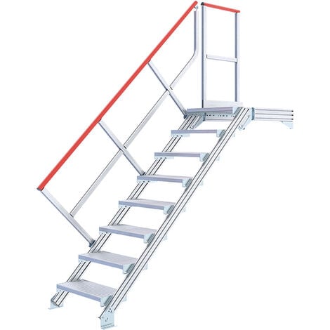 Scala industriale 4 gradini - Altezza raggiungibile 0.85m - 22210604