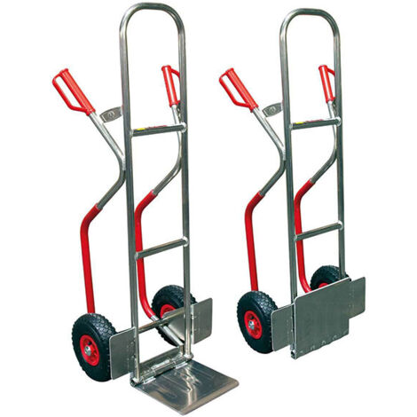 Il numero 1 del risparmio-CARRELLO PORTAPACCHI PIEGHEVOLE IN ALLUMINIO CON 6 RUOTE PER SCALE