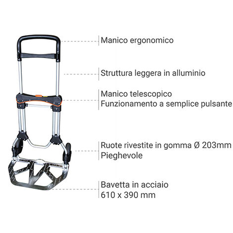 VEVOR Carrello Pieghevole 200kg 6 Ruote Con Corde Elastiche Recensione Il Verdetto Dopo Test Intensivi Su Scale E Terreno Accidentato