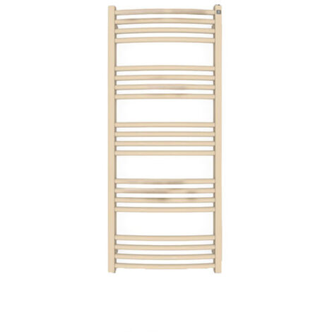Scaldasalviette elettrico programmabile dorato champagne - HxL 1140x500 mm - 600 Watt - LEN1140/500E8CPGP (1/5)