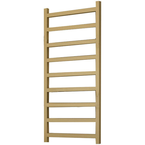 Scaldasalviette elettrico programmabile dorato - HxL 480x500 mm - 200 ...