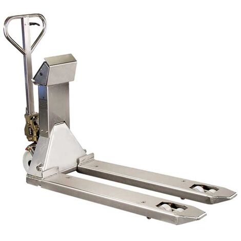 Transpallet manuale in acciaio INOX AISI 304