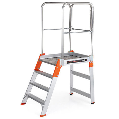 Scaletta 6 gradini - Altezza massima di lavoro 3.26m - 95306
