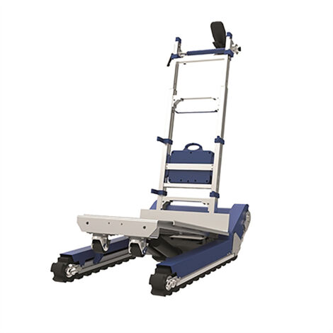 Carrello Elettrico RXFSP Per Scale - 400W, Cingolato, Capacità 200kg, Con Vassoio Estensibile, Per Traslochi E Logistica - 2