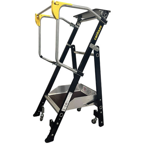 Scaletta Inox 1 gradino - Altezza mass di lavoro 2.25m - 614931 (1/5)