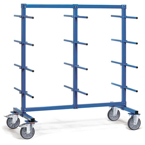 Carrello cantilever lunghezza utile 2000 mm - carico max 500 kg - 4626