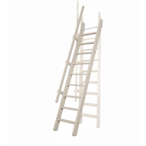 Scala per soppalco MSP : 59cm - Colore : Beige grigio (RAL 7006) - MSP/R7006
