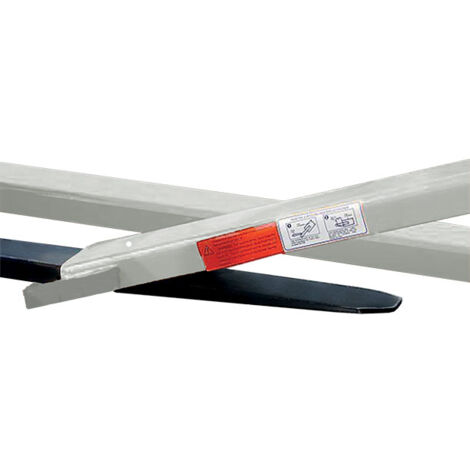 Prolunghe per forche aperte per carrello elevatore - Dimensioni: 2000x125 mm - EXOG20/125 (1/3)