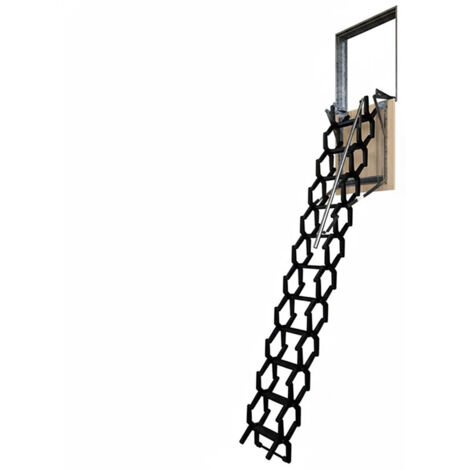 Scala retrattile a parete - Dimensioni del foro : 80x90cm - ADJM/80/090
