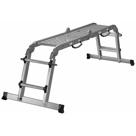Scala articolata multiposizione SOLUCIO: Lunghezza della scala fino a 3.40m - 12 Pioli - 451711