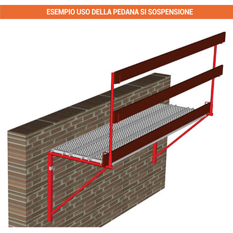 STAFFA A U NERVATA 80X130X90 1653 SP 5 MM ZINCATA