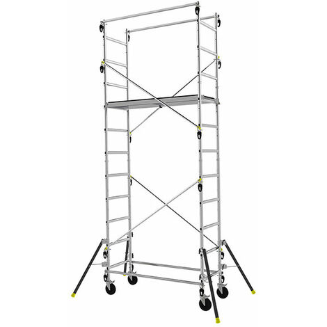 Trabattello mobile domestico -  Altezza di lavoro max 4.70m - 347703