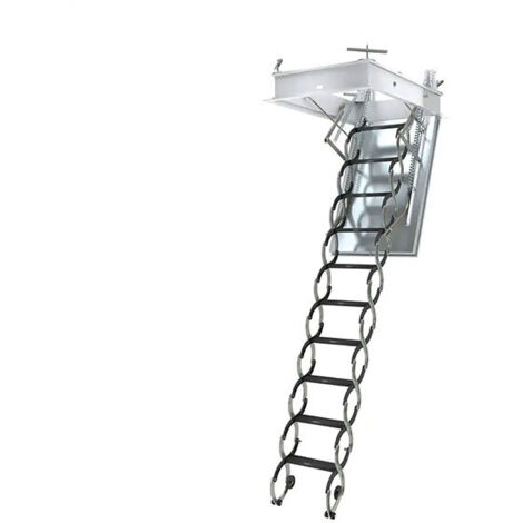 Scala retrattile ignifuga - Dimensioni foro : 70x80cm - LSF7080/270