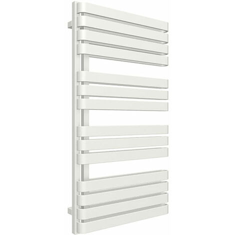 Scaldasalviette ad acqua calda bianco 785mm di altezza e 500mm di larghezza - 551 Watt - WAR785/500SGDB