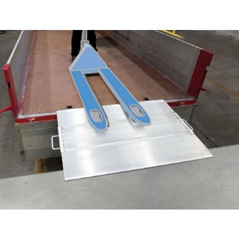 Rampa per banchina - Lunghezza : 752 mm / Larghezza : 1250 mm - Portata max 4800kg - Prezzo unitario - MS0402TL/0750/1250