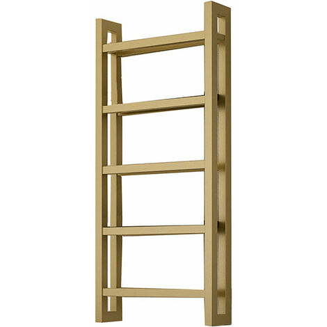 Scaldasalviette ad acqua calda d'oro di 920mm di altezza e 500mm di larghezza - 486 Watt - STA920/500SXBRA