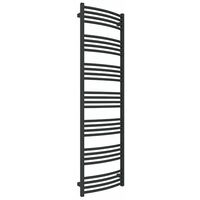 Scaldasalviette acqua calda nero alto 1620mm e largo 586mm - 799 Watt - LEN1620/586ZXN