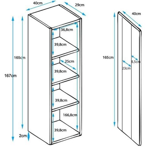 COUNTER 2  Eclairage de vitrine sur pied 1W - Nexel Edition