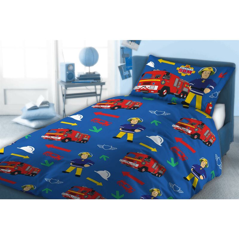 Fireman sam cot store bedding