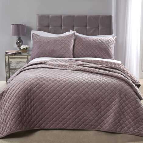 Nightsrest Bedsprei Emma - Sprei met een sierlijke bloem - Wit Maat