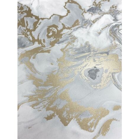 Elixir Marble Grey & Gold Bedroom Wallpaper Living Room Wallpaper Wall Paper Rolls
