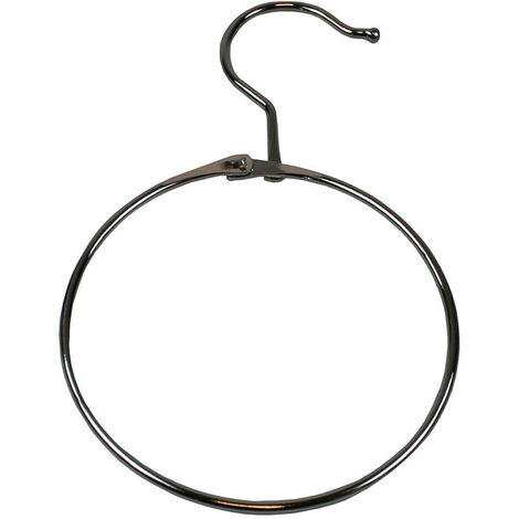 Crochet métallique avec anneau ø125mm