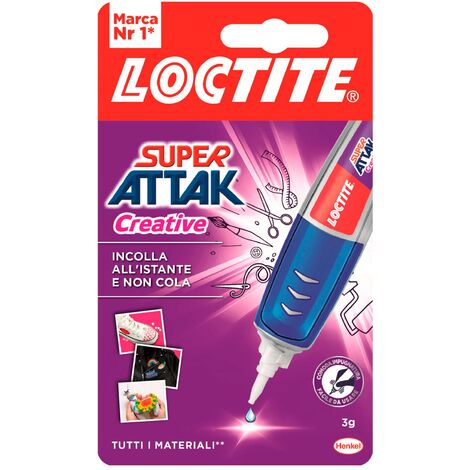 Loctite Super Attak Creative Gel Adesivo Istantaneo Universale - 2