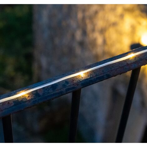 Guirlande Lumineuse Mini LED Étanche Cordon Renforcé Silver