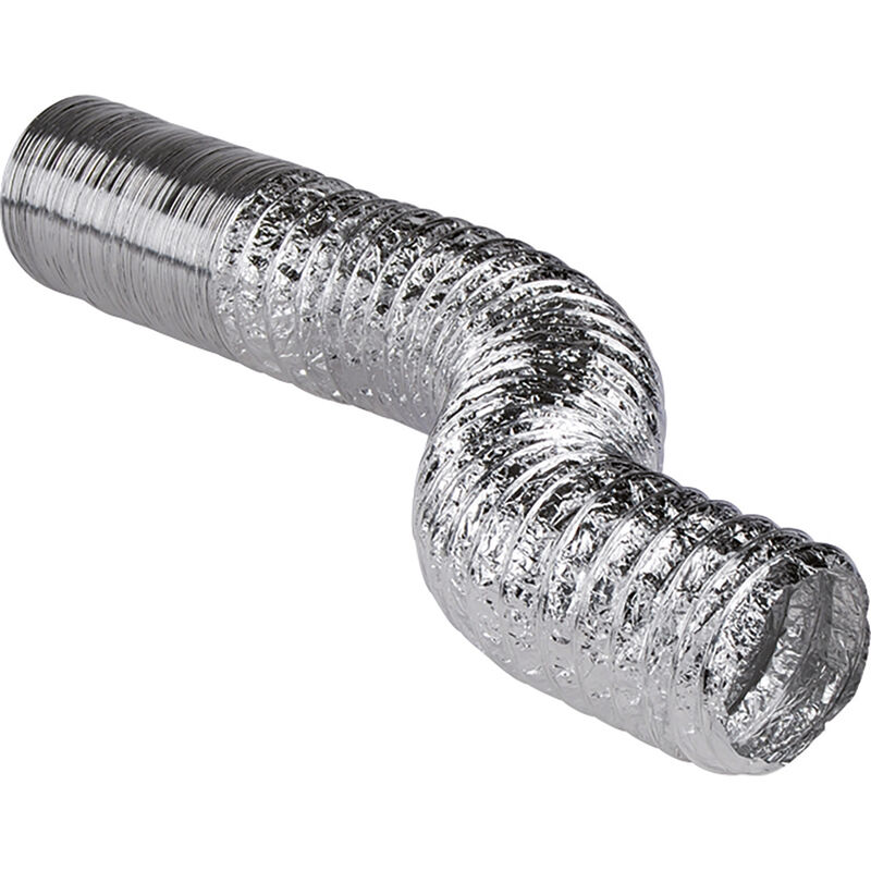 Conduit aluminium souple nu M0 - 10m 10m - Ø80mm