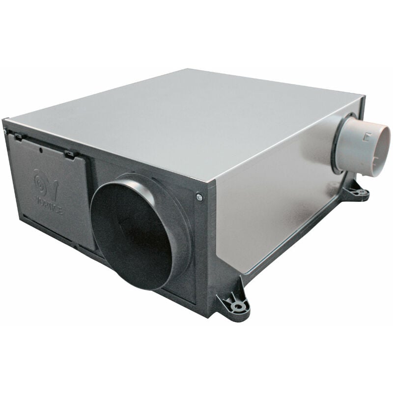 Hygro ES - Vmc Simple Flux hygroréglable - Moteur EC très basse consommation PLATT : Extra-plate
