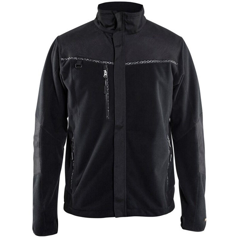 Veste Polaire Coupe-vent INBIKE IA358 - Manches Longues, Softshell, Haute Visibilité, Pour Cyclisme