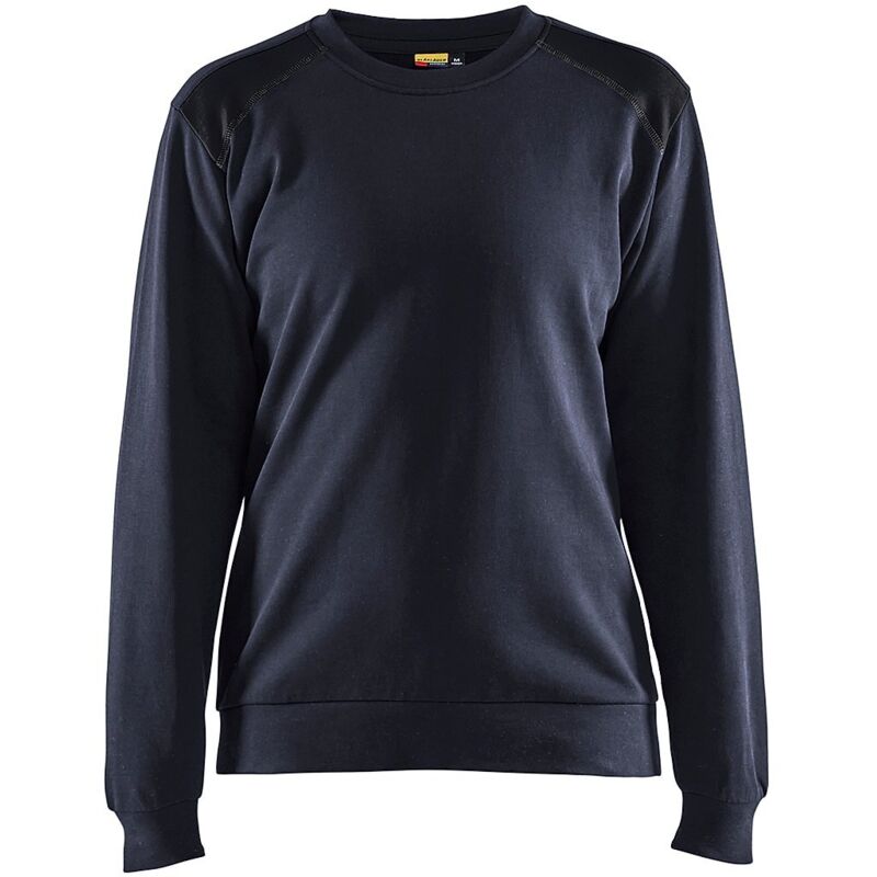 Sweat Isabel Maternity FEMME XS Bleu Rayé - Col Rond, Grossesse