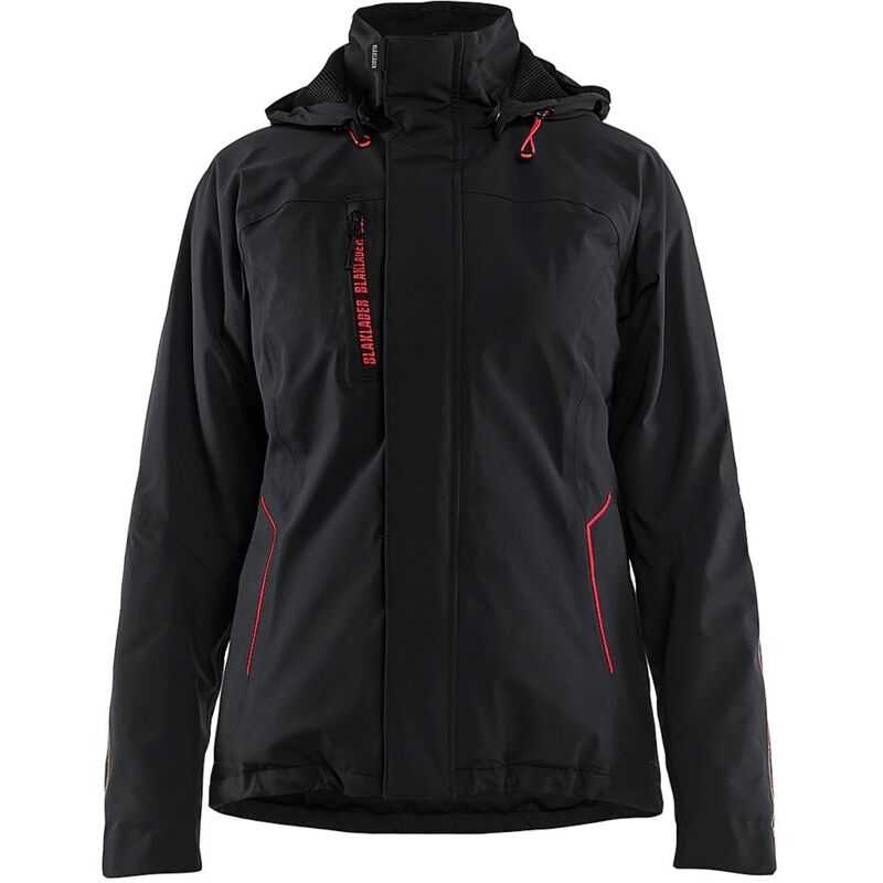 BLAKLADER Chemise Flannelle doublée Rouge/Noir | Mister Worker
