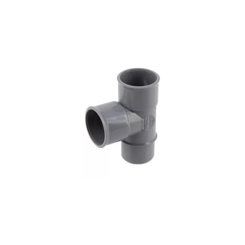 Culotte simple PVC Vidange 90° Mâle Femelle Ø50
