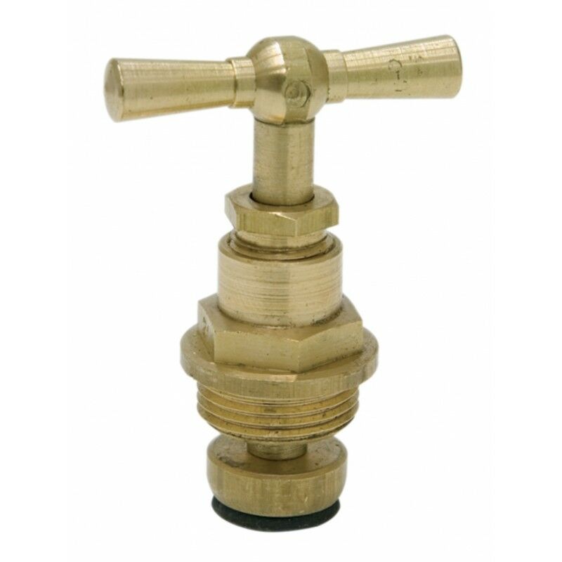 Tête robinet arrêt eau à potence 12x17