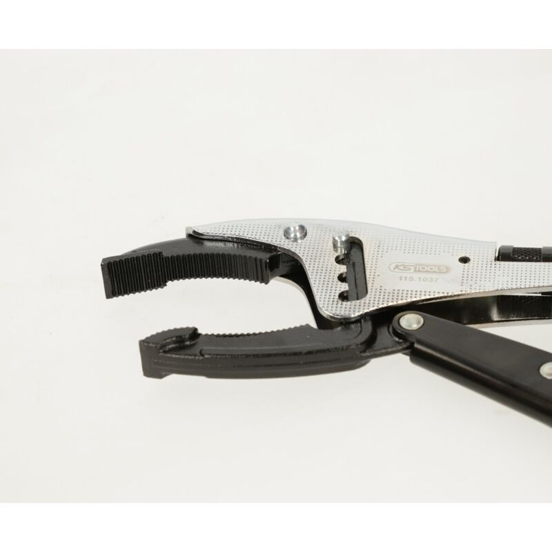 Pince Étaux KS Tools 10" 250 Mm – Mâchoires Forgées 60 Mm – Réglage Rapide Et Ouverture Instantanée