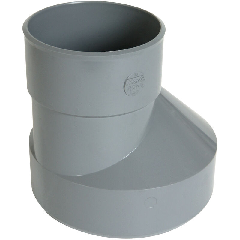 Réduction PVC Vidange excentrée Mâle - Femelle Ø80 - 50