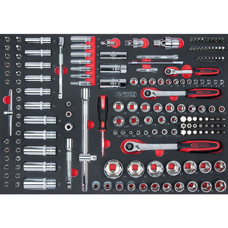 Module d'outils de mesure, 7 pièces à prix mini - KS TOOLS Réf.713.8007