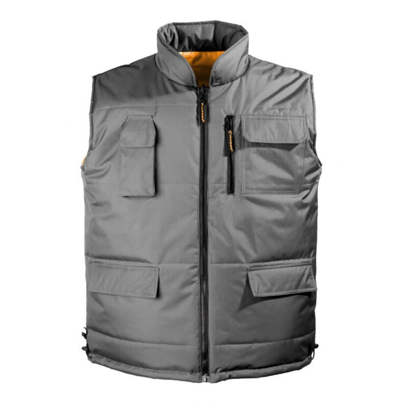 Gilet Homme D'hiver élégant Et Rembourré VEQUE - Imperméable, Slim, Bleu, Neuf Avec étiquettes