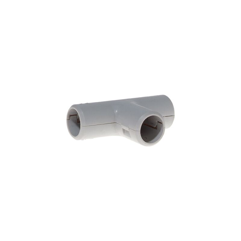 Lot de tés ouvrables IP41 irl'oc gris pour tubes IRL Ø32mm - Boite de 10