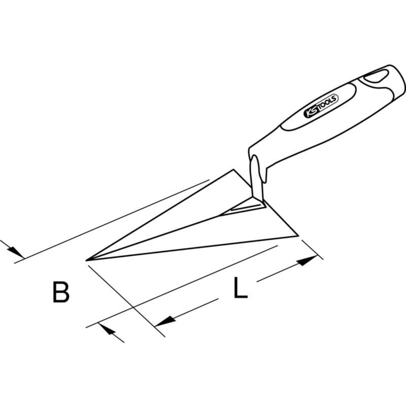 Couteau de lissage 350 mm SOFT - La boutique du béton ciré