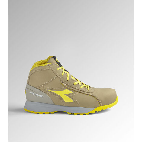 Diadora – Bottes de sécurité semi-hautes S3S FO HRO SR – Nubuck hydrofuge – Embout aluminium 200J – Semelle antidérapante et résistante aux hydrocarbures – Pointure 45 (1/5)